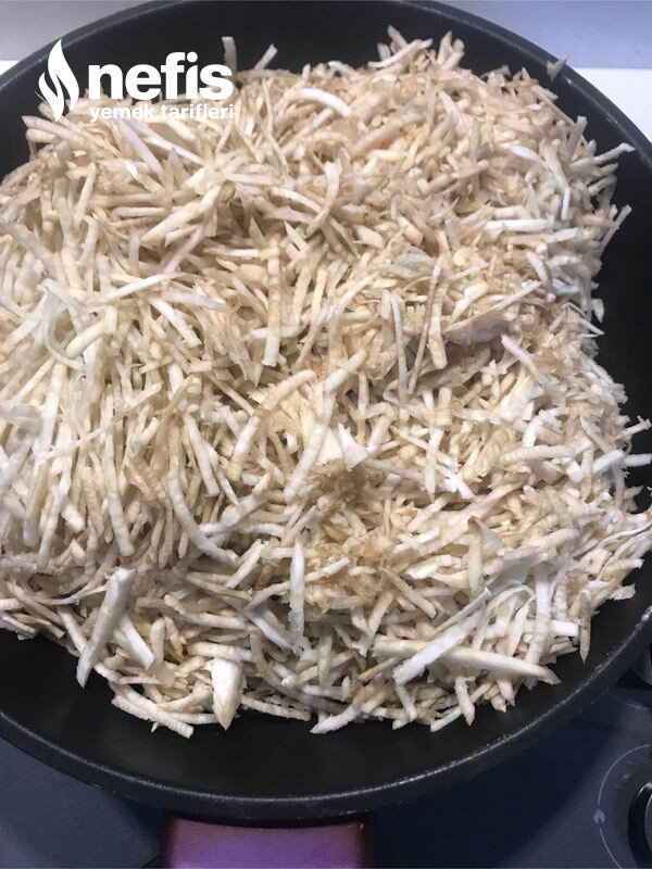 Kavrulmuş Kerevizli Cevizli Meze Tarifi