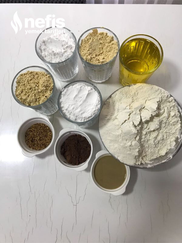 Lokmalık Leblebi Tozlu Kurabiye