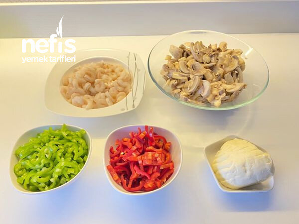 Tereyağlı Mantarlı Nefis Karides