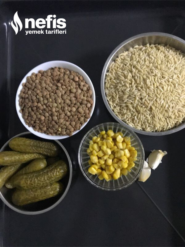 Yeşil Mercimekli, Şehriyeli Nefis Meze